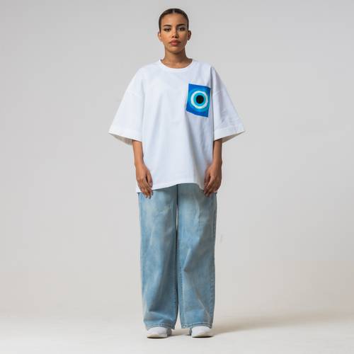 White linen T-shirt
