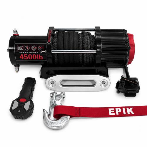 ونش سحب كهربائي للمركبات إيبيك (EPIK) بقوة 4500 رطل - 12 فولت