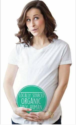 تيشيرت حامل  ORGANIC TINY HUMAN