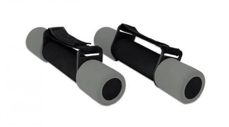 أثقال إسفنجية مع حزام للياقة