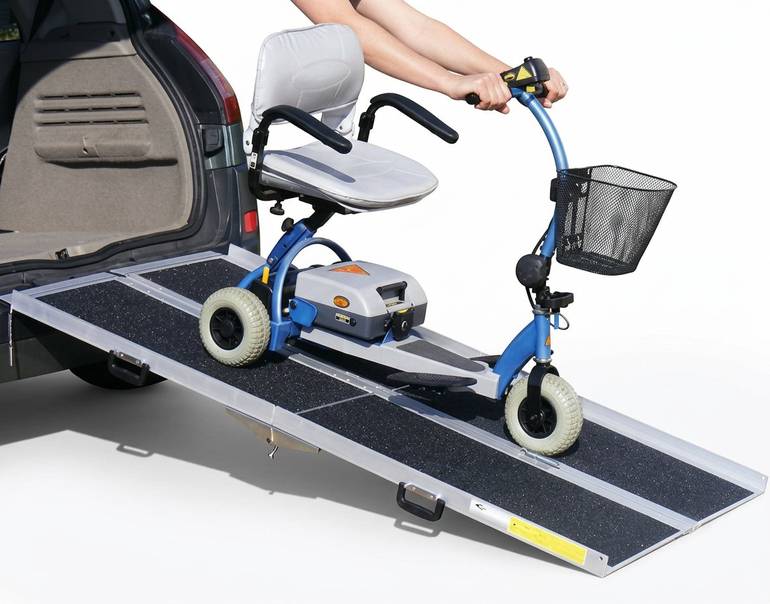 Space Tri-fold Ramp: Strength, Safety, and Ease