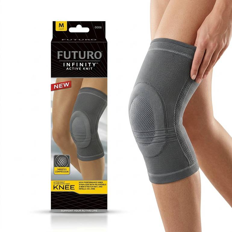 مثبت الركبة فوتورو Infinity Active Knit لدعم فائق