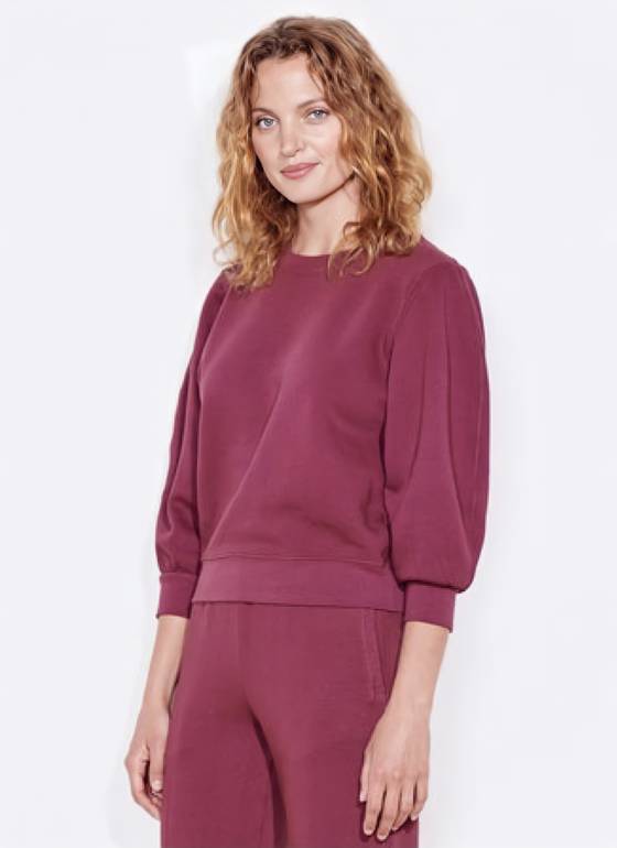 Sundry - 3/4 Sleeve Sweatshirt
