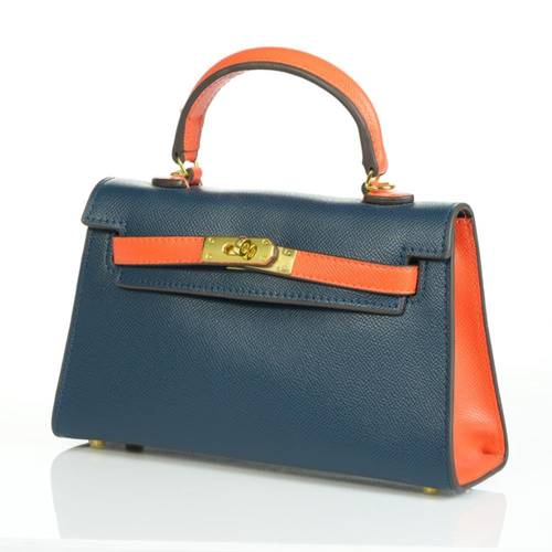 Dark Blue x Orange
