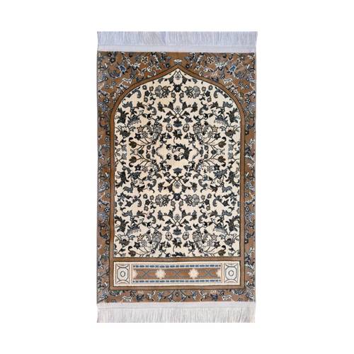سجادة صلاة المحراب  - سكري - سرب الحرير - سجاد صلاة فاخر