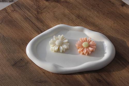 شمعة وردة الجربيرا 🌼 
