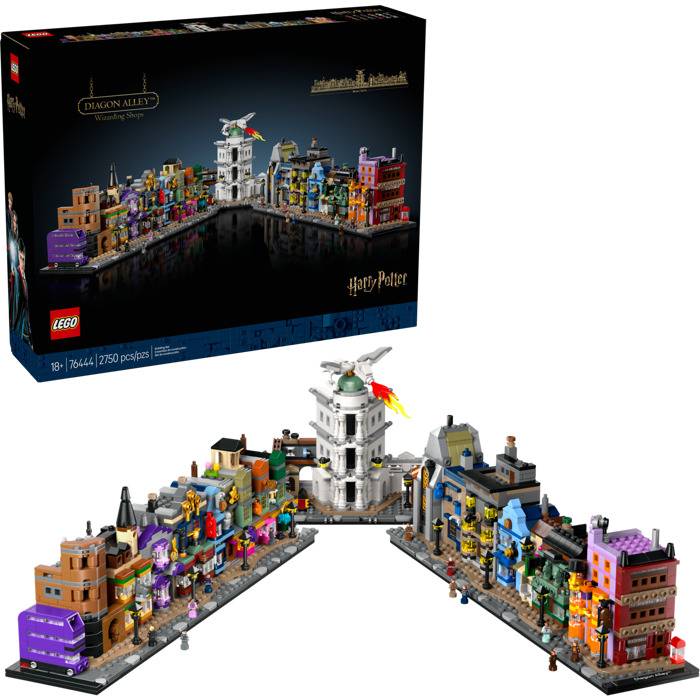 LEGO 76444 | Diagon Alley Wizarding Shops