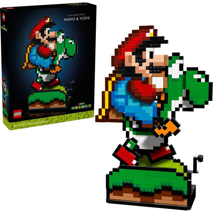 LEGO 71438 | Super Mario World Mario & Yoshi