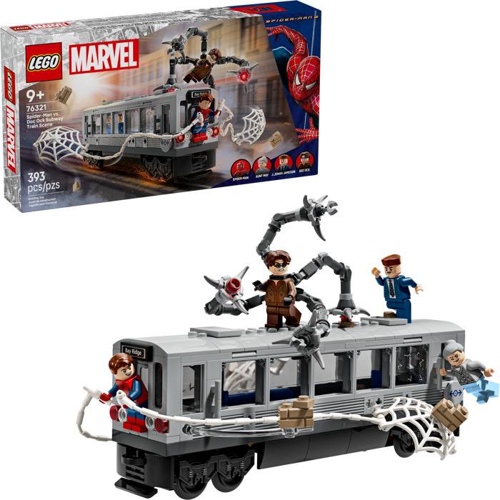 LEGO 76321 | Spider-Man vs. Doc Ock Subway Train Scene