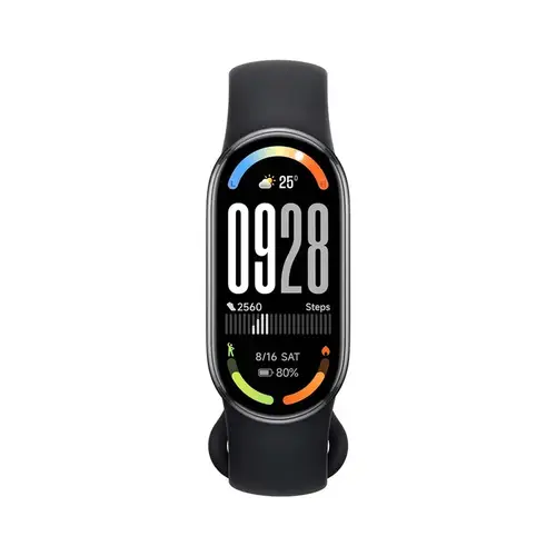  شاومي  - سوار ذكي smart band 10 تصميم العصري والتقنية المتطورة - اسود