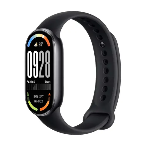  شاومي  - سوار ذكي smart band 10 تصميم العصري والتقنية المتطورة - اسود