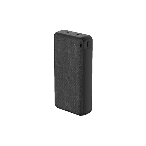 جودا - بطارية Nano 20 بسعة 20,000mAh بقوة 20W منفذين USB-C - اسود