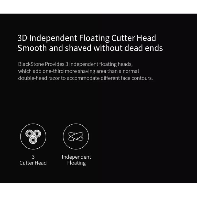 ENCHEN Blackstone Electric Face Slazor for Men 3D Floating Blade Lostable USB آلة حلاقة قابلة لإعادة الشحن