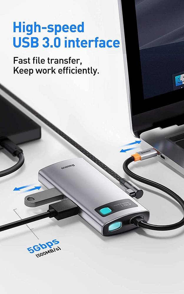 Baseus 12 in 1 Laptop USB-C Hub