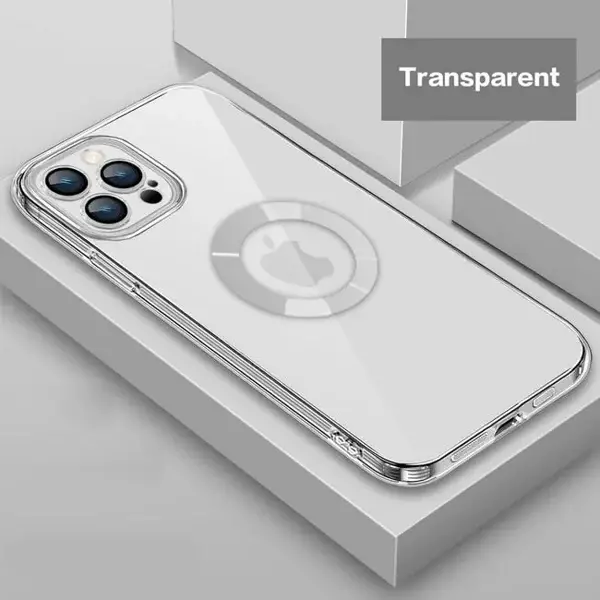 الإصدار الجديد من جراب iPhone المطلي الشفاف مع واقي الكاميرا لهاتف iPhone