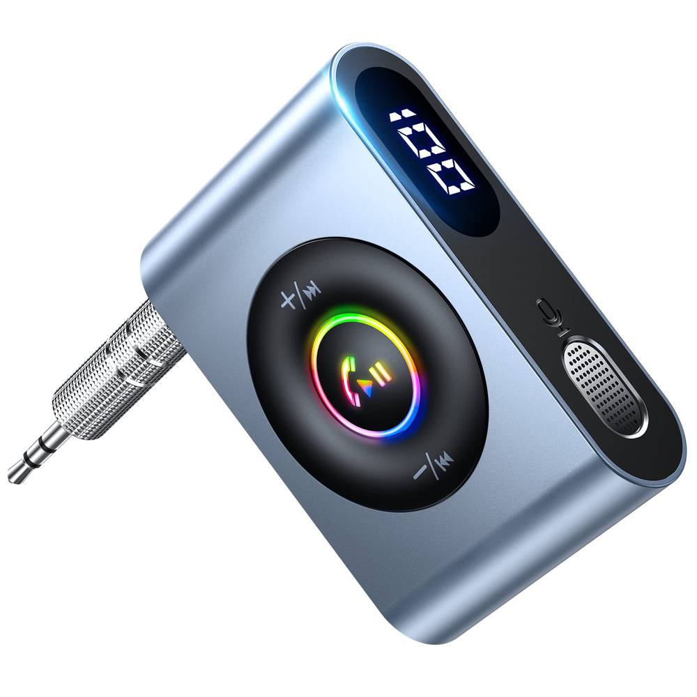 Noise Cancelling】JOYROOM 3.5mm AUX Input Adapter, Bluetooth