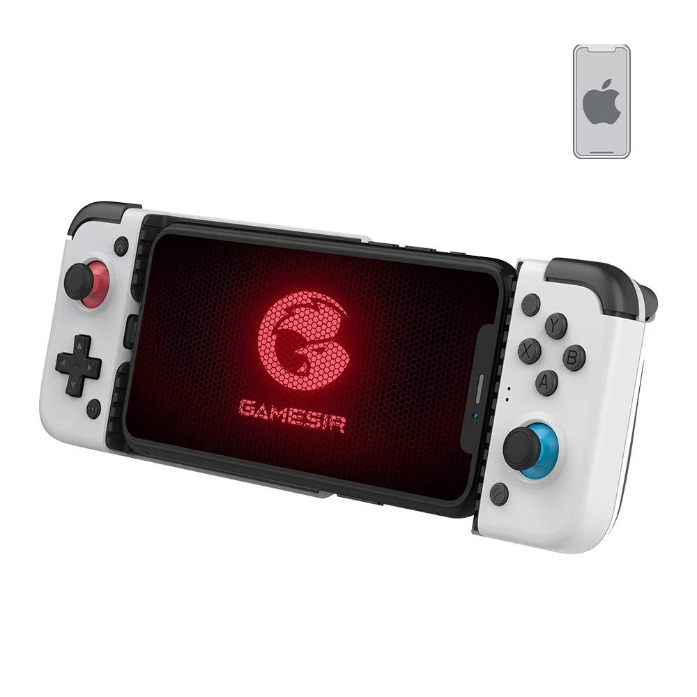Mobile Game Controller / Gamepad for iPhone iOS: Works with most iPhones –  iPhone X, 11, 12 - Apple Arcade,  Luna 