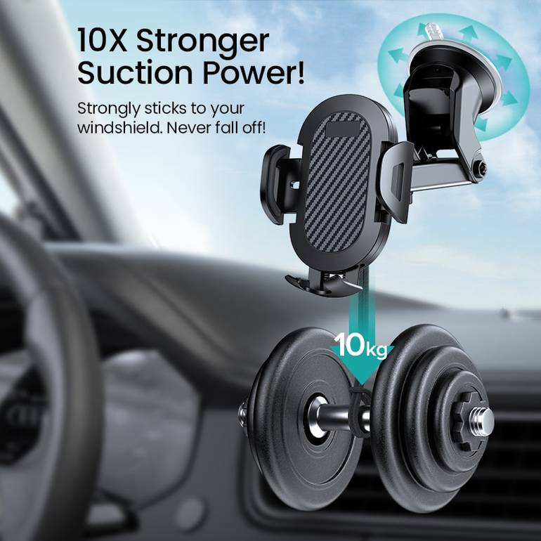 Iniu Sucker Car Phone حامل Mount Stand GPS Telefon Mobile Cell Support for iPhone 13 12 11 Pro Max X 7 8 Xiaomi Huawei Samsung