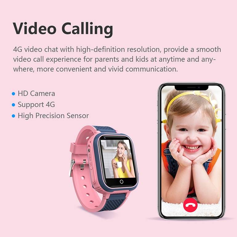 LT21 4G ساعة ذكية للأطفال GPS WIFI مكالمة فيديو SOS IP67 مقاوم للماء الطفل Smartwatch كاميرا مراقبة المقتفي موقع الهاتف ووتش