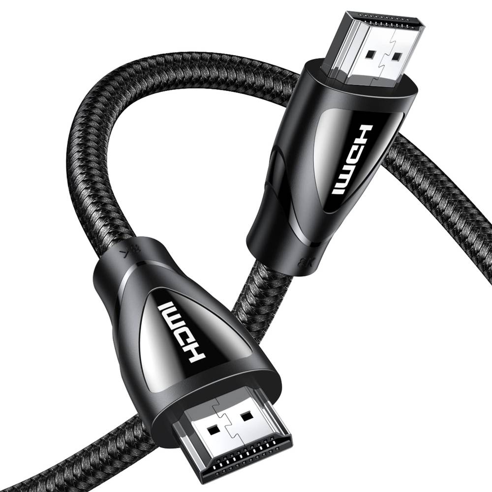 UGREEN 8K HDMI 2.1 Cable ,8K@60Hz,4K@240Hz/144Hz/120Hz HD Cable, HDR  10+/Dolby/eARC/3D/HDCP 2.3,Video Cord Compatible with MacBook  Pro/Switch/PS5/PS4/Steam Deck/Xbox/Roku/HDTV/DVD/Projector