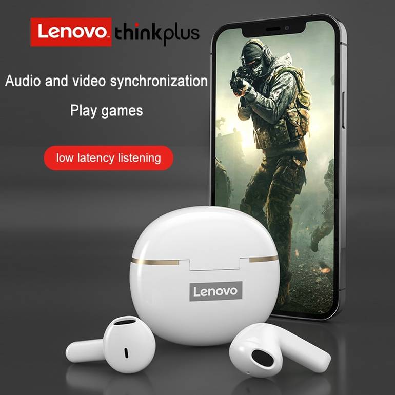 Original Lenovo X16 سماعة رأس Bluetooth 5.2 TWS Wireless Earbuds Stereo Sports Earhook Earphone مع ميكروفون مزدوج HD