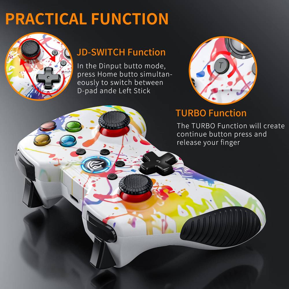 EasySMX 【2023 New】 Wireless Gaming Controller for Windows 7 8 10