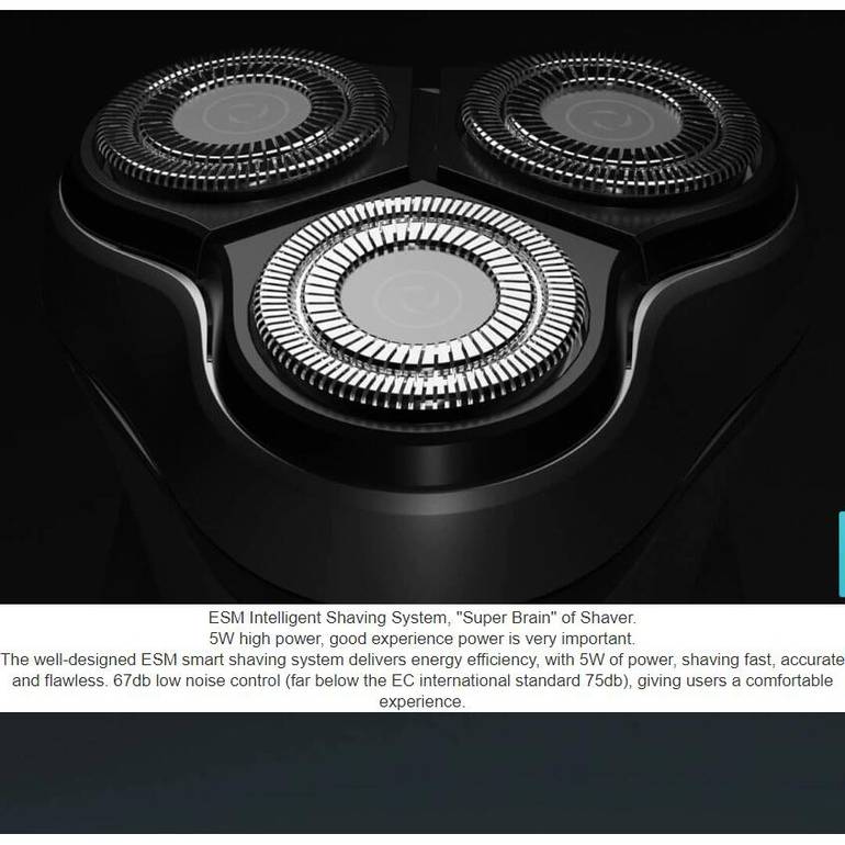 New Enchen Blackstone 3D Electric Shaver Razor Men Respare Type-C Recaverable Shaver