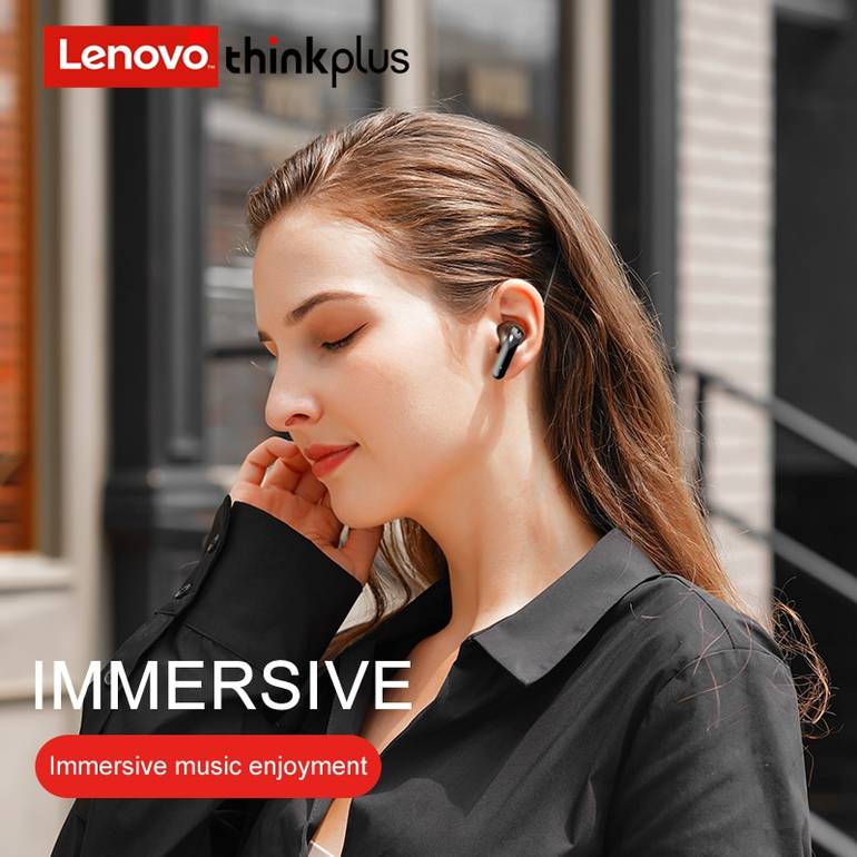 Original Lenovo X16 سماعة رأس Bluetooth 5.2 TWS Wireless Earbuds Stereo Sports Earhook Earphone مع ميكروفون مزدوج HD