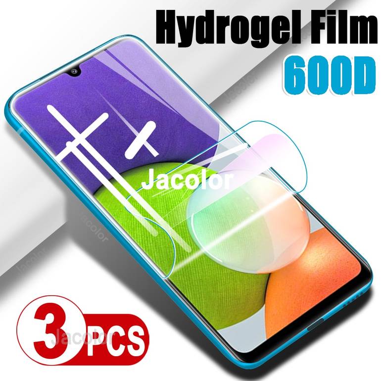 3pcs Film Safety Hydrogel for Samsung Galaxy A72 A52S A52 A42 A32 A22 A02S 4G/5G Screen