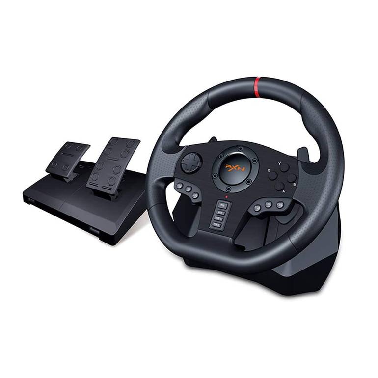 Volante pc volant volant gaming racing wheel pour ps4 / ps3 / xbox one /  android tv / nintendo switch / xbox series s / x 270 ° / 900 °