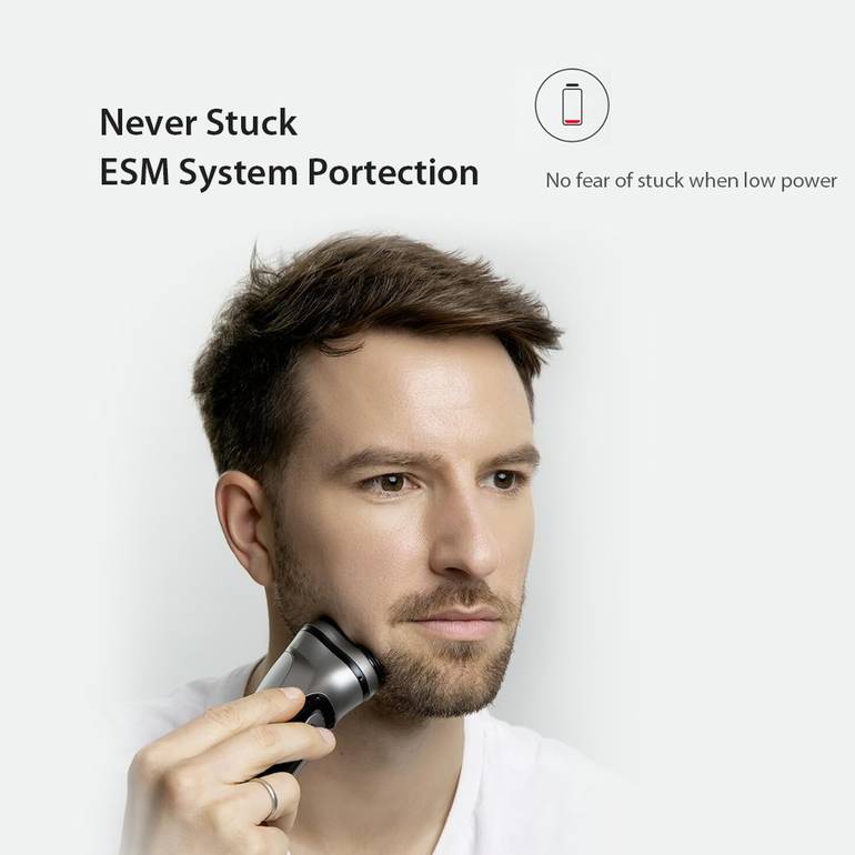 New Enchen Blackstone 3D Electric Shaver Razor Men Type-C Recaverable Shaver