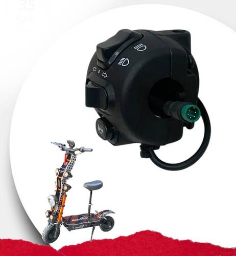 زر بوري وإنارات الوحش 60V