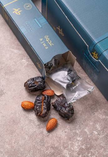 شريطه عجوة محشي لوز 5 مغلفات