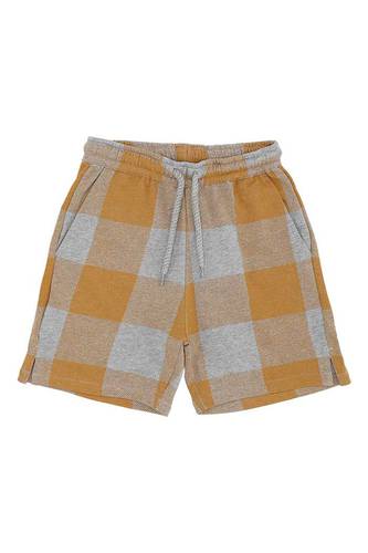 Alisdair Shorts | Grey Melange, AOP Plaid