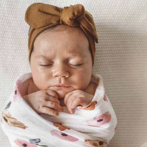 Topknot Headband - Mustard