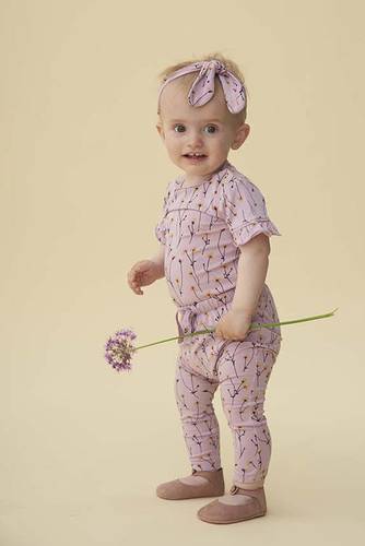 Bow Hairband, Dawn Pink
