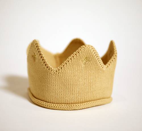 Knit Crown Baby Hairband