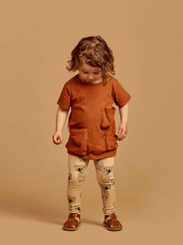 Slub pocket T-shirt