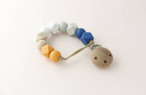 Mini Pacifier Holder - Xavier C