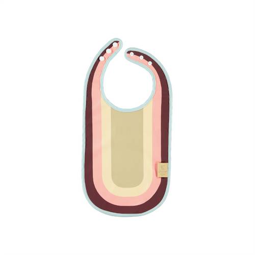 Rainbow Bib | Rose