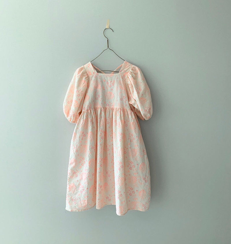 Jacquard Dress | Pink