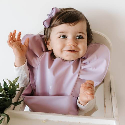 Snuggle Bib Waterproof - Lavender 
