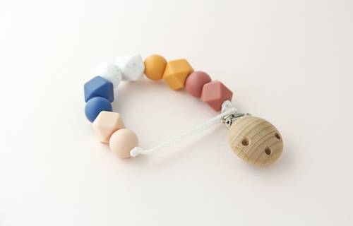 Mini Pacifier Holder - Xavier A