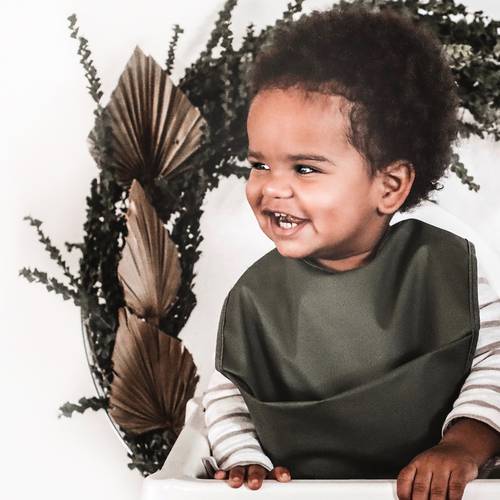 Snuggle Bib Waterproof - Olive 