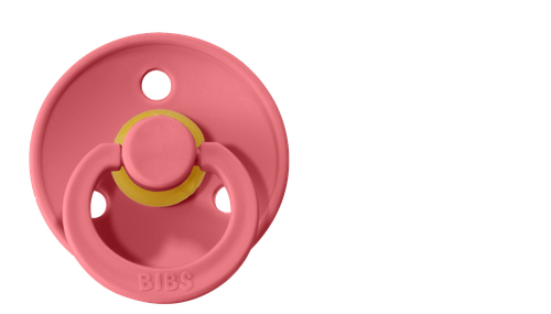 BIBS PACIFIER - CORAL
