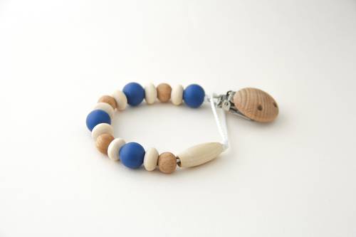 Silicone Pacifier Clip - Finn