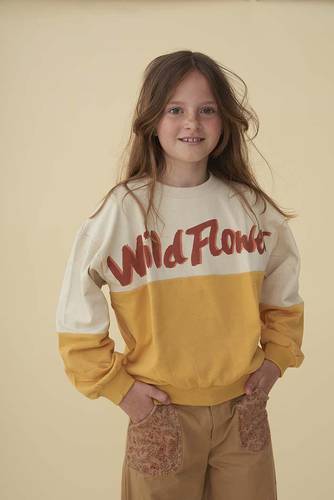 Drew Sweatshirt, Seedpearl, Wildflower
