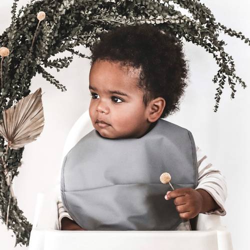 Snuggle Bib Waterproof - Grey 