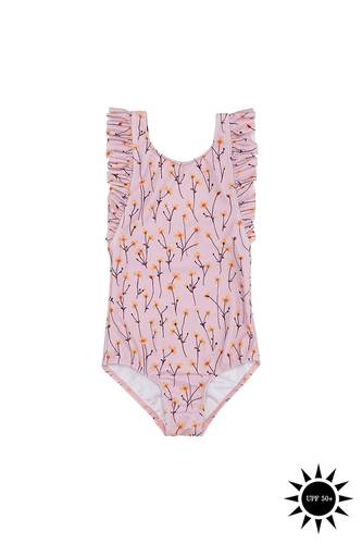 Ana Swimsuit | Dawn Pink, AOP Buttercup