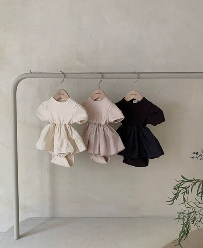 Short Sleeved Frill Bodysuit